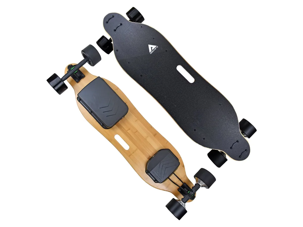 Aboard Electric Longboard Street